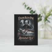 Annabel Lee Postkarte (Stehend Vorderseite)