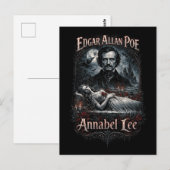 Annabel Lee Postkarte (Vorne/Hinten)