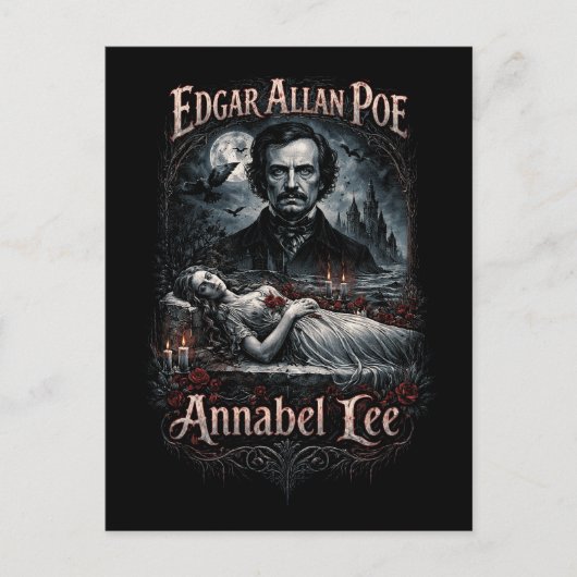 Annabel Lee Postkarte (Vorderseite)