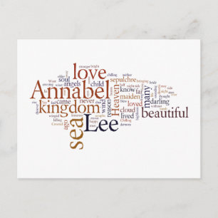 Annabel Lee Postkarte