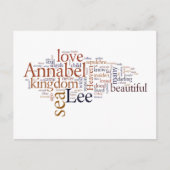 Annabel Lee Postkarte (Vorderseite)