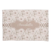 Annabella Vintag Dusty Rose Pink Kissenbezug (Vorderseite)