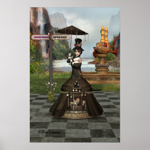 Annabellas Unterhaltungs-Plakat Poster