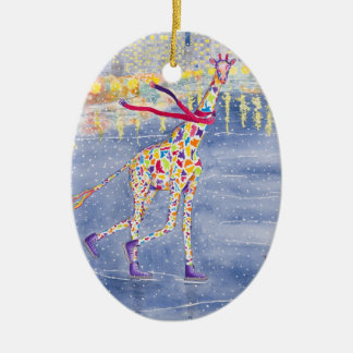 Annabelle auf Eis 1 Seitenverzierung Keramikornament