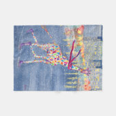 Annabelle auf Eis-Fleece-Decke Fleecedecke (Vorderseite (Horizontal))