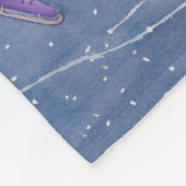 Annabelle auf Eis-Fleece-Decke Fleecedecke (Ecke)