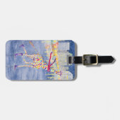 Annabelle auf Eis-Gepäckanhänger Gepäckanhänger (Vorderseite horizontal)