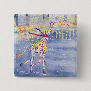 Annabelle auf Eis-Knopf Button