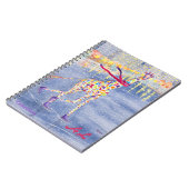 Annabelle auf Eis-Notizbuch Notizblock (Linke Seite)