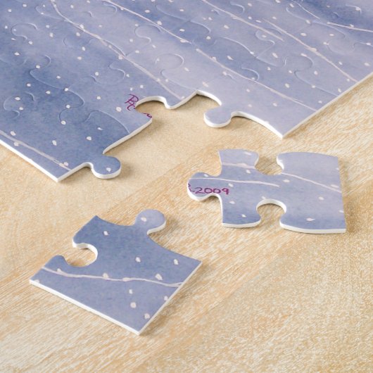 Annabelle auf Eis-Puzzlespiel Puzzle (Seite)