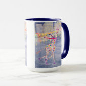 Annabelle auf Eis-Tasse Tasse (VorderseiteRechts)