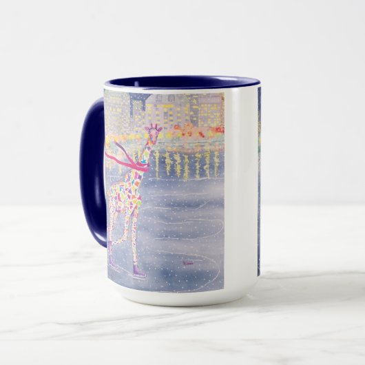 Annabelle auf Eis-Tasse Tasse (Vorderseite Links)