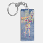 Annabelle auf Eis u. auf Schlüsselanhänger (Vorderseite links)