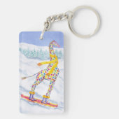 Annabelle auf Eis u. auf Schlüsselanhänger (Rückseite)