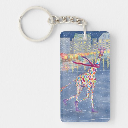 Annabelle auf Eis u. auf Schlüsselanhänger (Vorderseite)