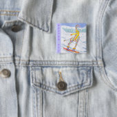 Annabelle auf Kriegsgefangen-Winter-Spaß Button (Beispiel)