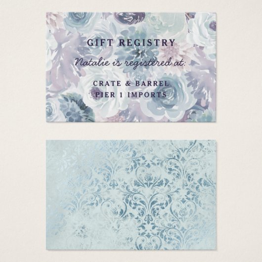 Annabelle Floral Showhandbuch Beipackkarte (Vorne & Hinten)