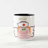 Annabelle Freude-Kreationen Zweifarbige Tasse (Mittel)