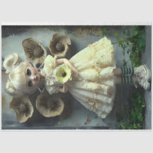 Annabelle gelbe Kleiderfarben Tissue Paper