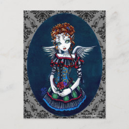 Annabelle Gothic Viktorianisch Angel Postcard Postkarte