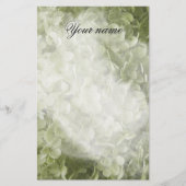 Annabelle Hydrangea Blume Briefpapier (Vorderseite)