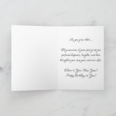 "Annabelle Hydrangea" Geburtstagskarte Karte (Innenseite)