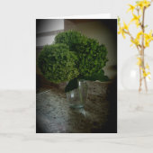 "Annabelle Hydrangea" Geburtstagskarte Karte (Gelbe Blume)