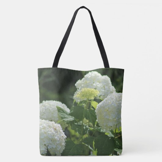 Annabelle Hydrangeaheliopsis-falsche Sonnenblume Tasche (Rückseite)