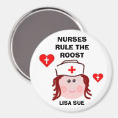 Annabelle Joy Kreationen Magnet (Vorderseite/Rückseite)