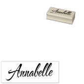 Annabelle Name in dekorativer Kursiv Gummistempel (Stempel)