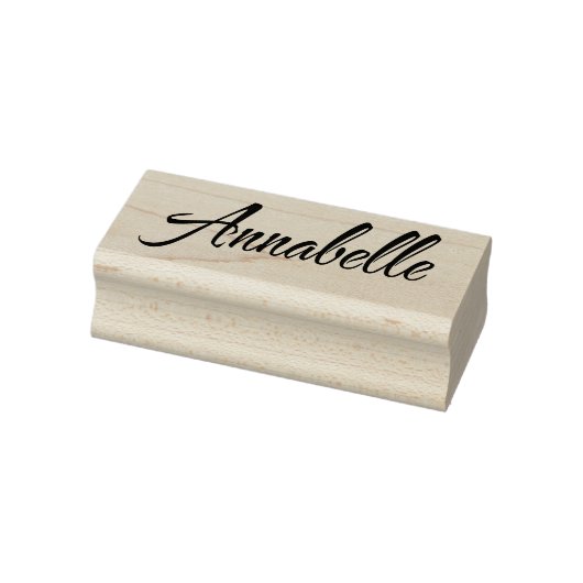 Annabelle Name in dekorativer Kursiv Gummistempel (Stempel)