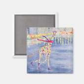 Annabelle on Ice Magnet (Vorderseite/Rückseite)