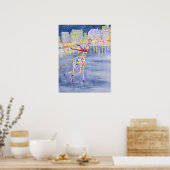 Annabelle on Ice Poster (Küche)