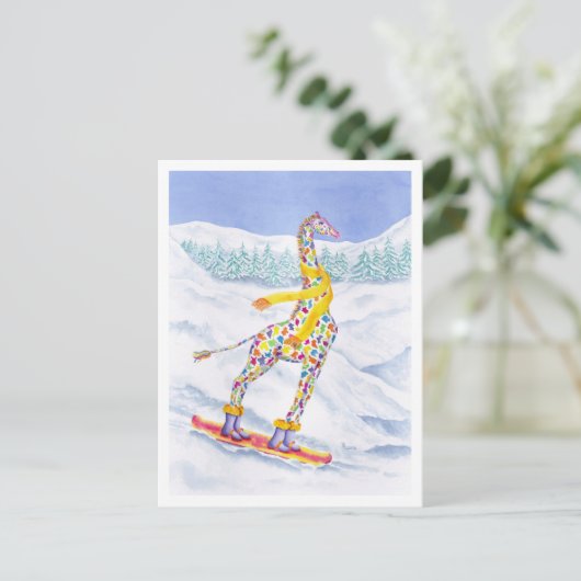 Annabelle on Pow Postcard Postkarte (Stehend Vorderseite)