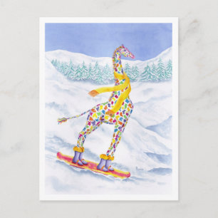 Annabelle on Pow Postcard Postkarte