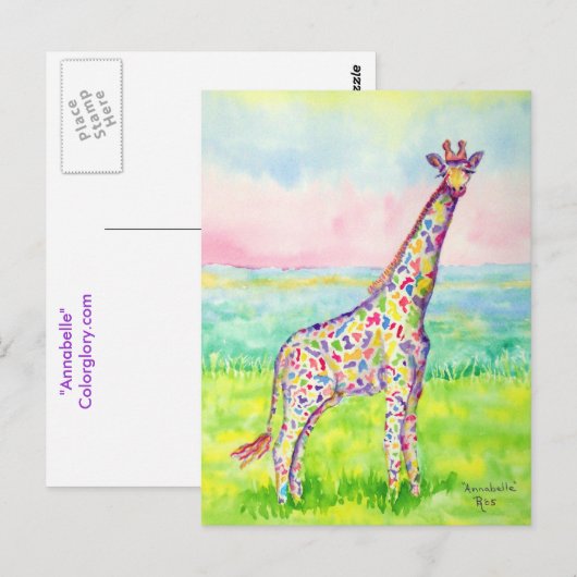 Annabelle Postcard Postkarte (Vorne/Hinten)