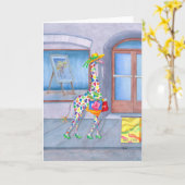 Annabelle Spree Grußkarte Karte (Gelbe Blume)