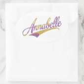 Annabelle Stickers Oval (Tasche)