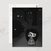 Annabelles Paranoia Postkarte (Vorne/Hinten)
