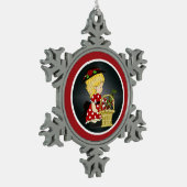 Annabelles Weihnachtskorb d3 Snowflake Ornament (Links)