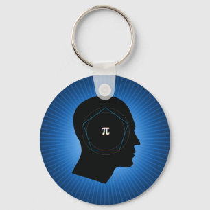 Annaeherung der Pi Schlüsselanhänger