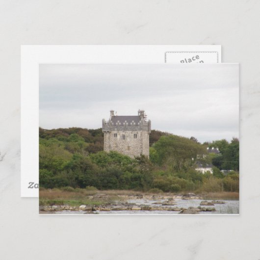 Annaghdown Castle Postkarte (Vorne/Hinten)