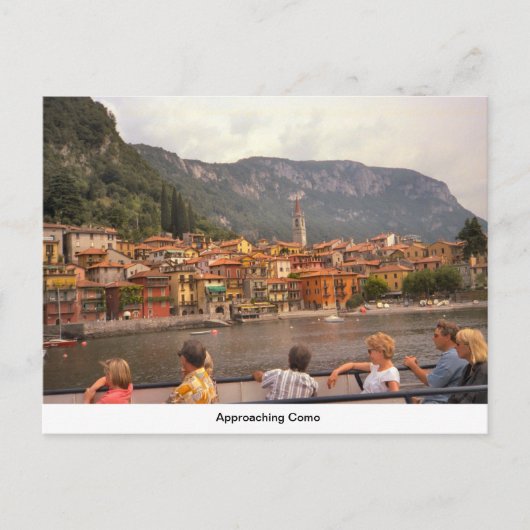 Annähernd Como Postkarte (Vorderseite)