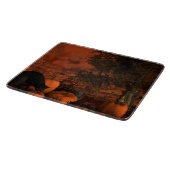 Annähernd Halloween Schneidebrett (Ecke)