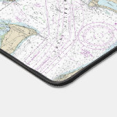 Annäherung an Admiralty Inlet Dungeness an Oak Bay Schreibtischunterlage (Ecke)