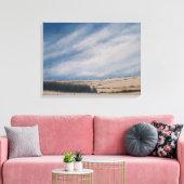 Annäherung an Burford 2012 Leinwanddruck (Insitu (Wohnzimmer))