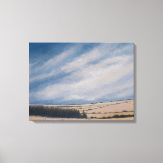 Annäherung an Burford 2012 Leinwanddruck (Vorderseite)