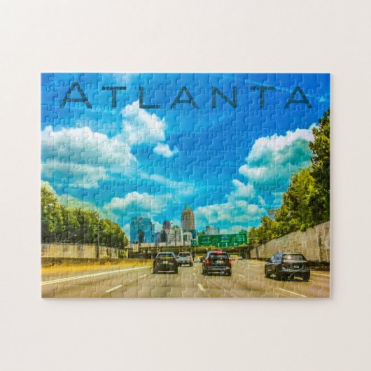 Annäherung an das Atlanta-Puzzle Puzzle (Horizontal)