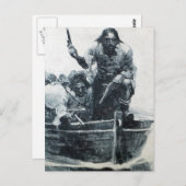 Annäherung an den Schwarzbart Postkarte (Vorne/Hinten)