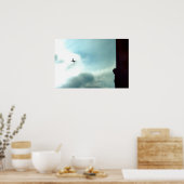 Annäherung an den Waschwasser-Turm Poster (Küche)